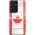 Canada Flag Light Wood Galaxy S21 Ultra 5G Pro Case